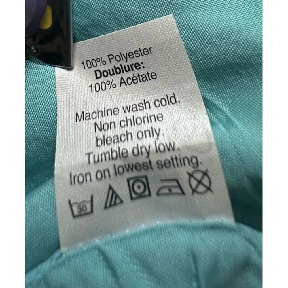 J. CREW Turquoise Sleeveless Ruched Crepe Tank‎ Dress Size 12 Outdoors, Brunch
